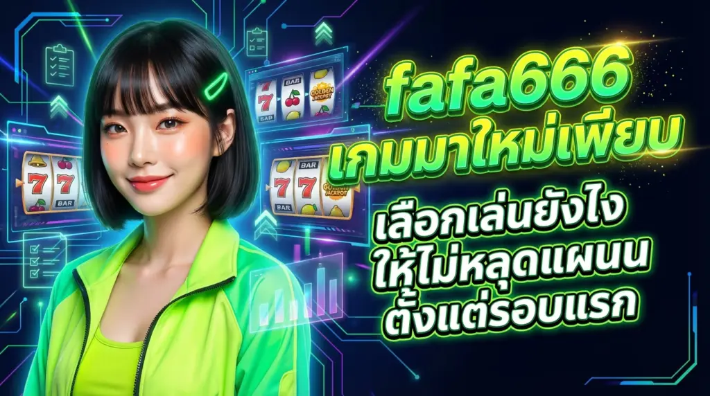 fafa666 เกมมาใหม่เพียบ เลือกเล่นยังไงให้ไม่หลุดแผนตั้งแต่รอบแรก