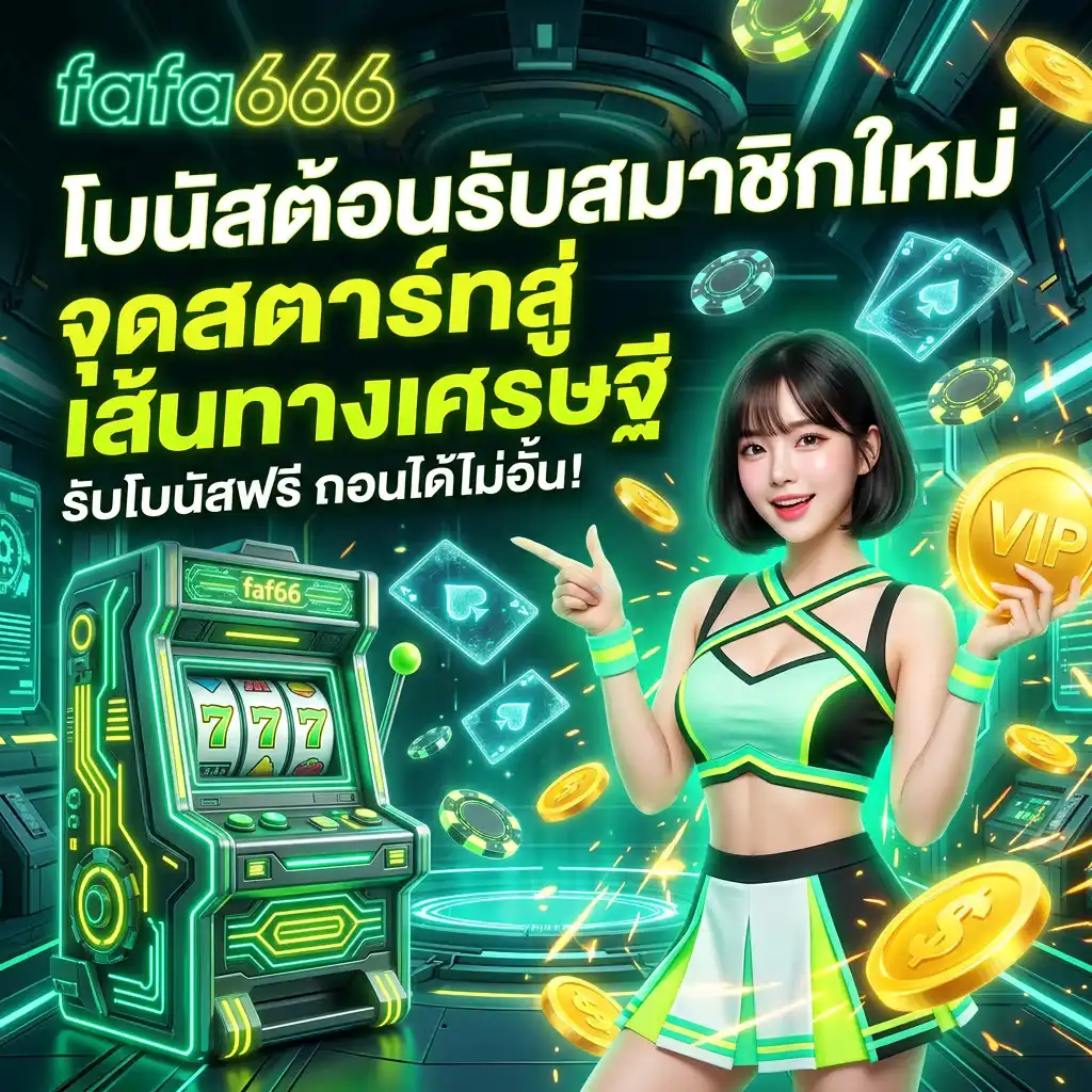 โปรโมชั่น โบนัสต้อนรับสมาชิกใหม่ จุดสตาร์ทสู่เส้นทางเศรษฐี